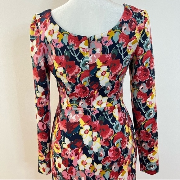 BETSY JOHNSON Long Sleeve Floral Dress - Picture 7 of 9